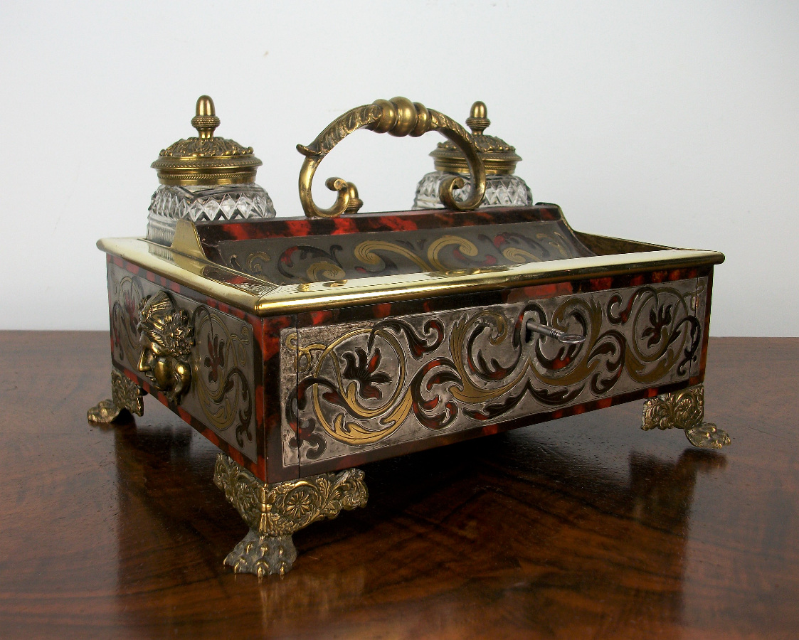 A Late Georgian-Early Regency Inkstand of the highest quality (1).JPG